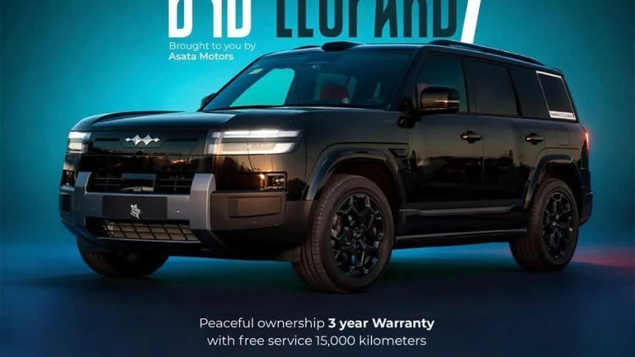 BYD Leopard 7 promotional material from ASATA Motors
