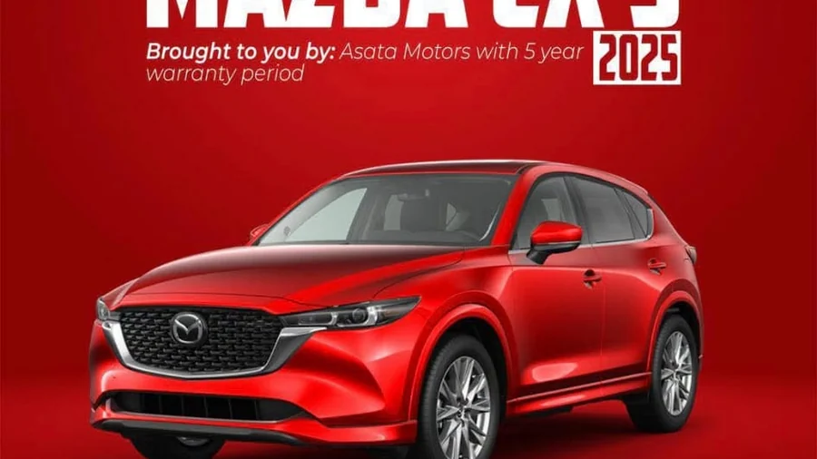Mazda CX-5 promotional material from ASATA Motors