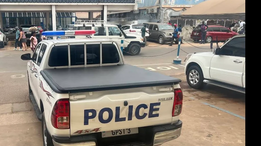 Police pickup supplied by ASATA Motors